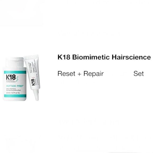K18 Biomimetic Hairscience Peptide Repair and Reset Set - Picture 2 of 2
